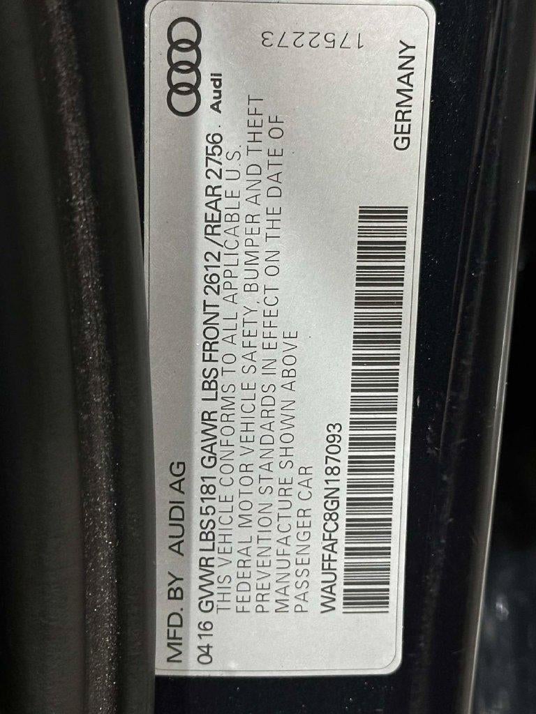 2016 Audi A6 2.0T Premium