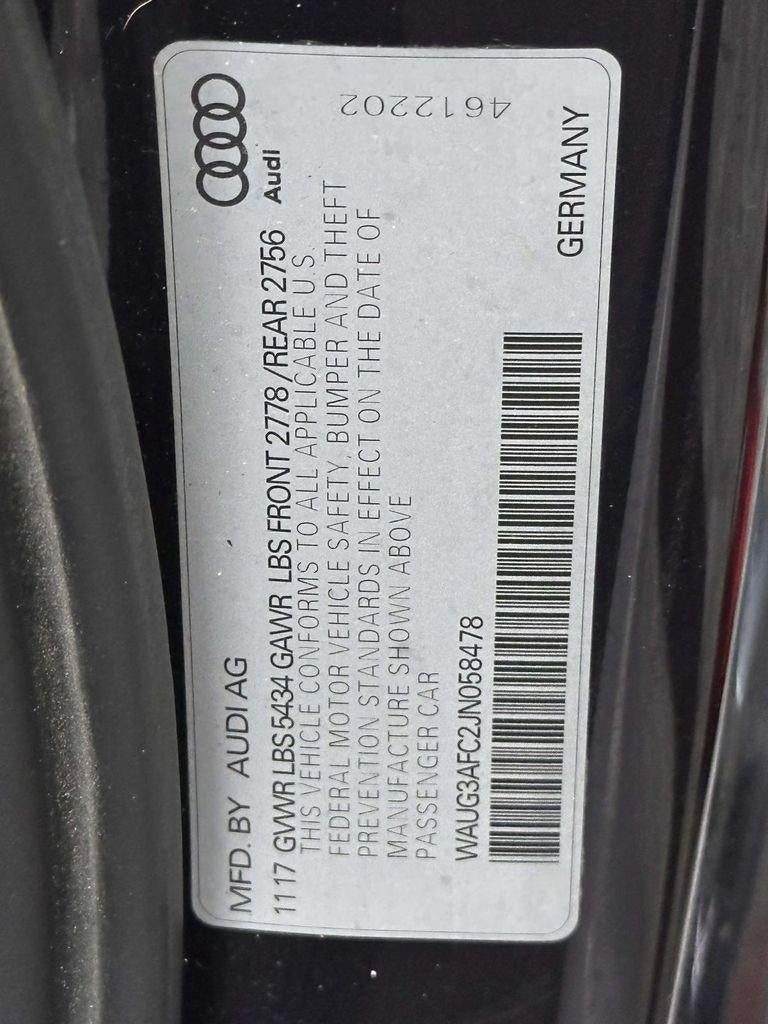 2018 Audi A6 3.0T Premium Plus
