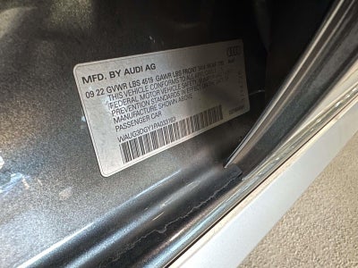 2023 Audi S3 Premium TFSI quattro S tronic