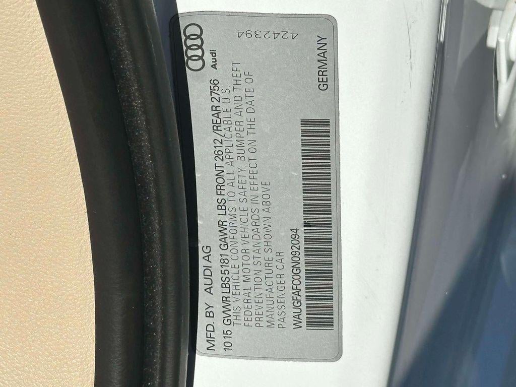2016 Audi A6 2.0T Premium Plus