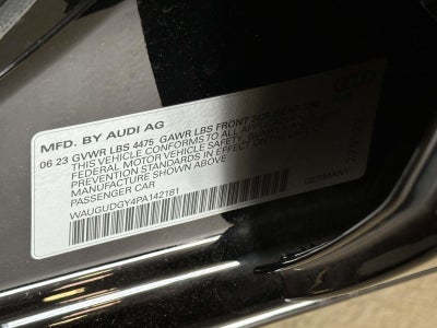 2023 Audi A3 Premium 40 TFSI quattro S tronic