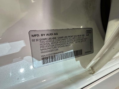 2022 Audi S3 Premium Plus TFSI quattro S tronic