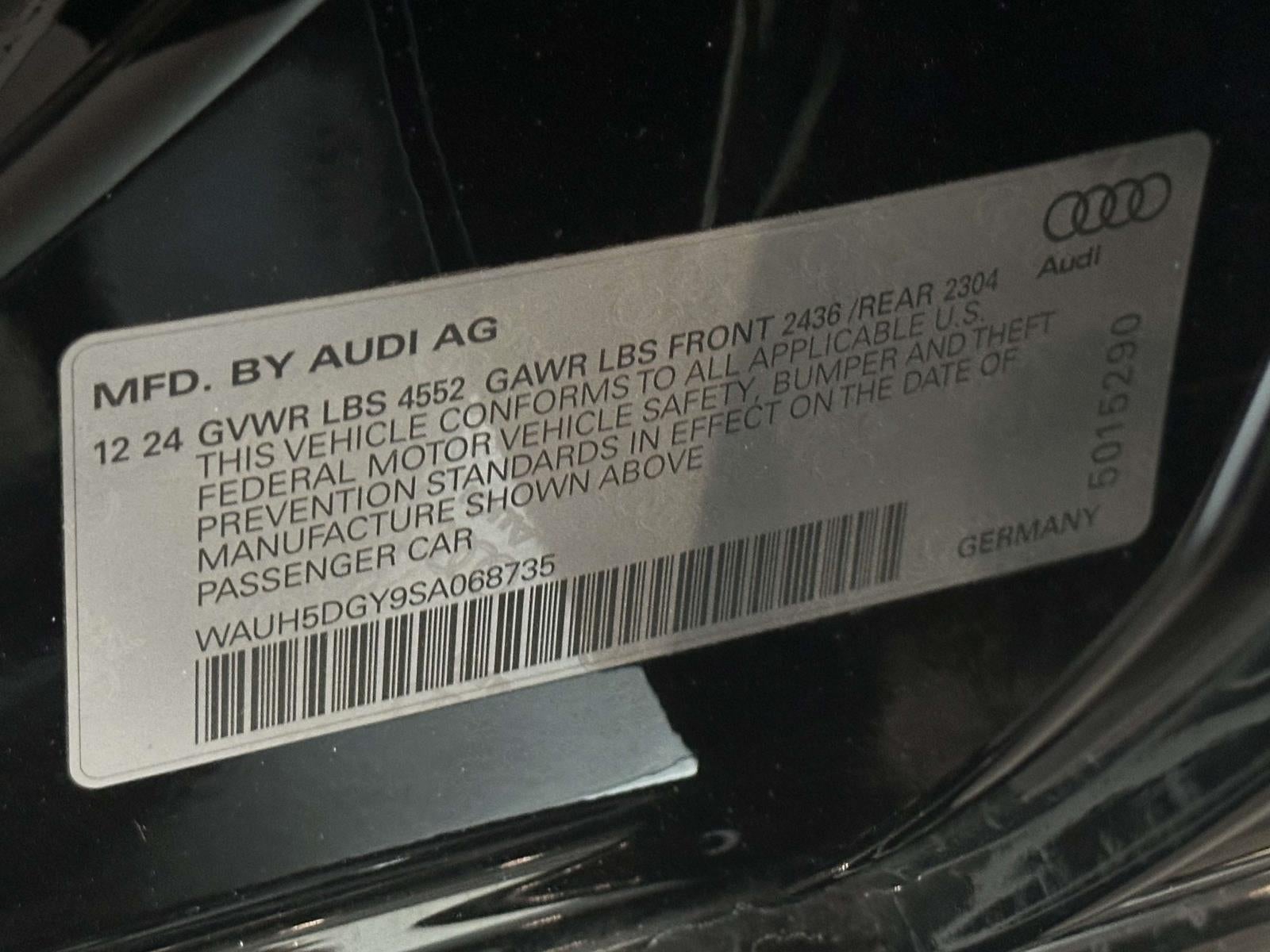 2025 Audi S3 Premium Plus TFSI quattro S tronic