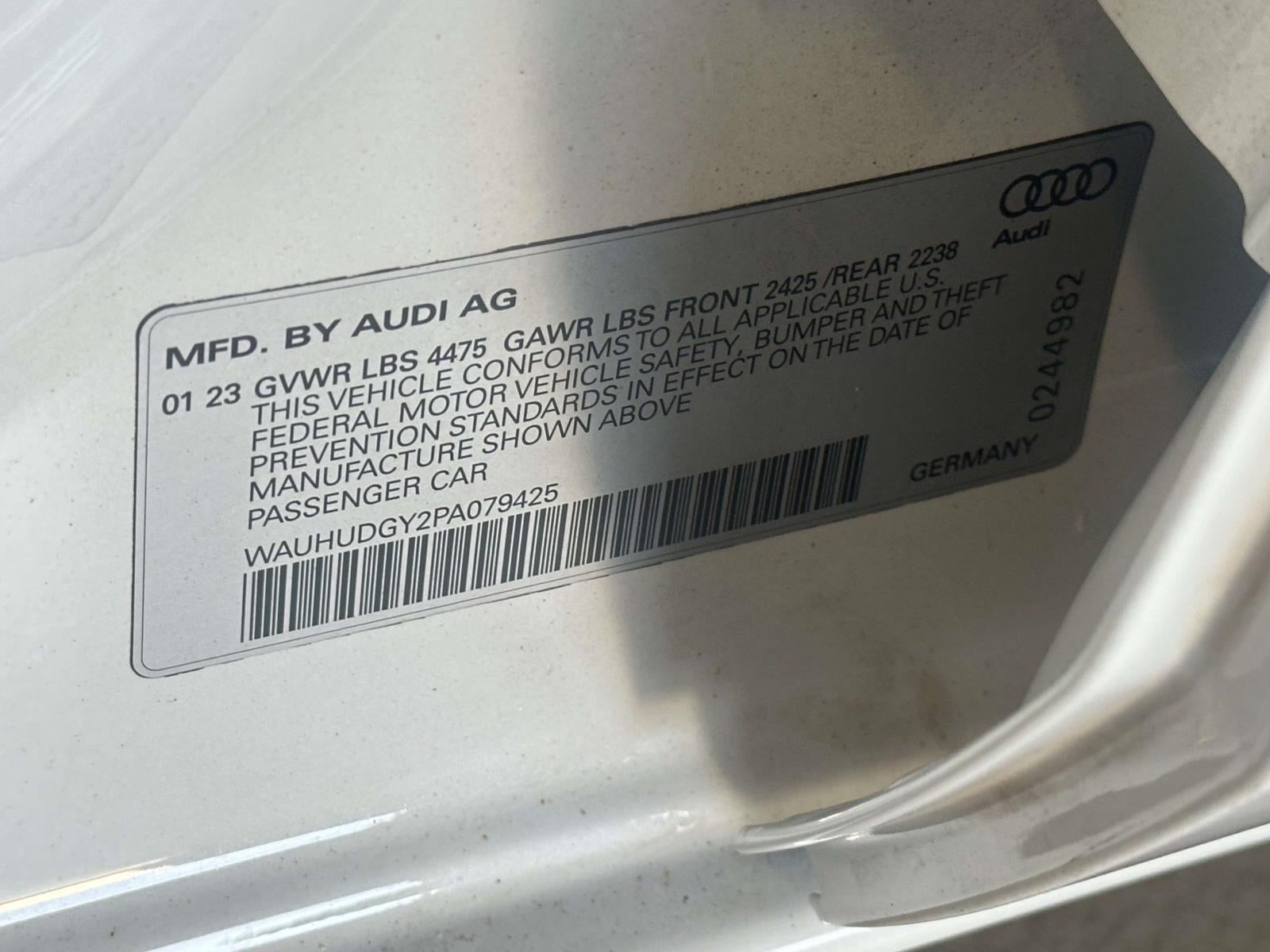2023 Audi A3 Premium Plus 40 TFSI quattro S tronic