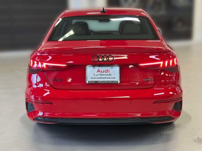 2023 Audi A3 Premium Plus 40 TFSI quattro S tronic