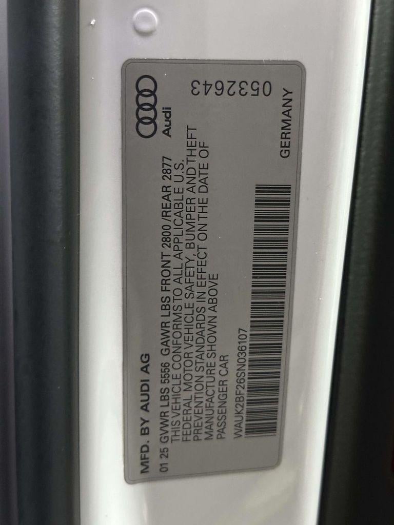 2025 Audi A6 Premium 55 TFSI quattro S tronic