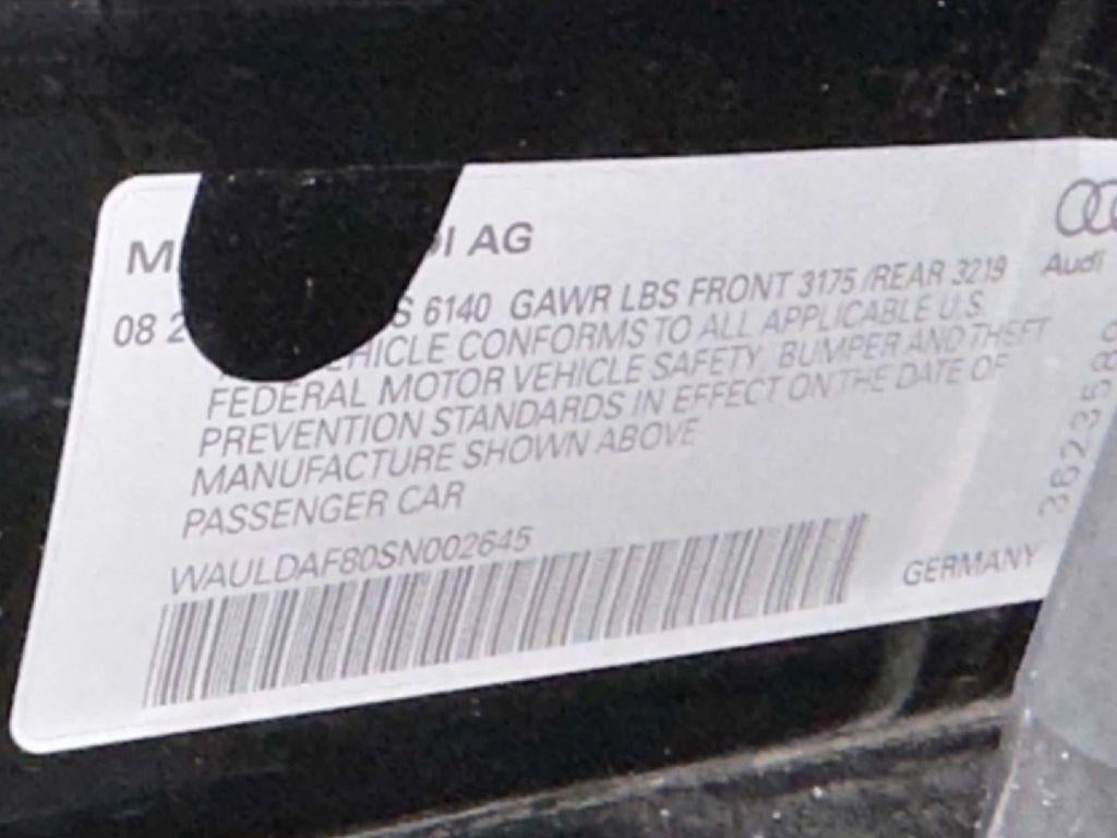 2025 Audi A8 L 55 (Tiptronic)