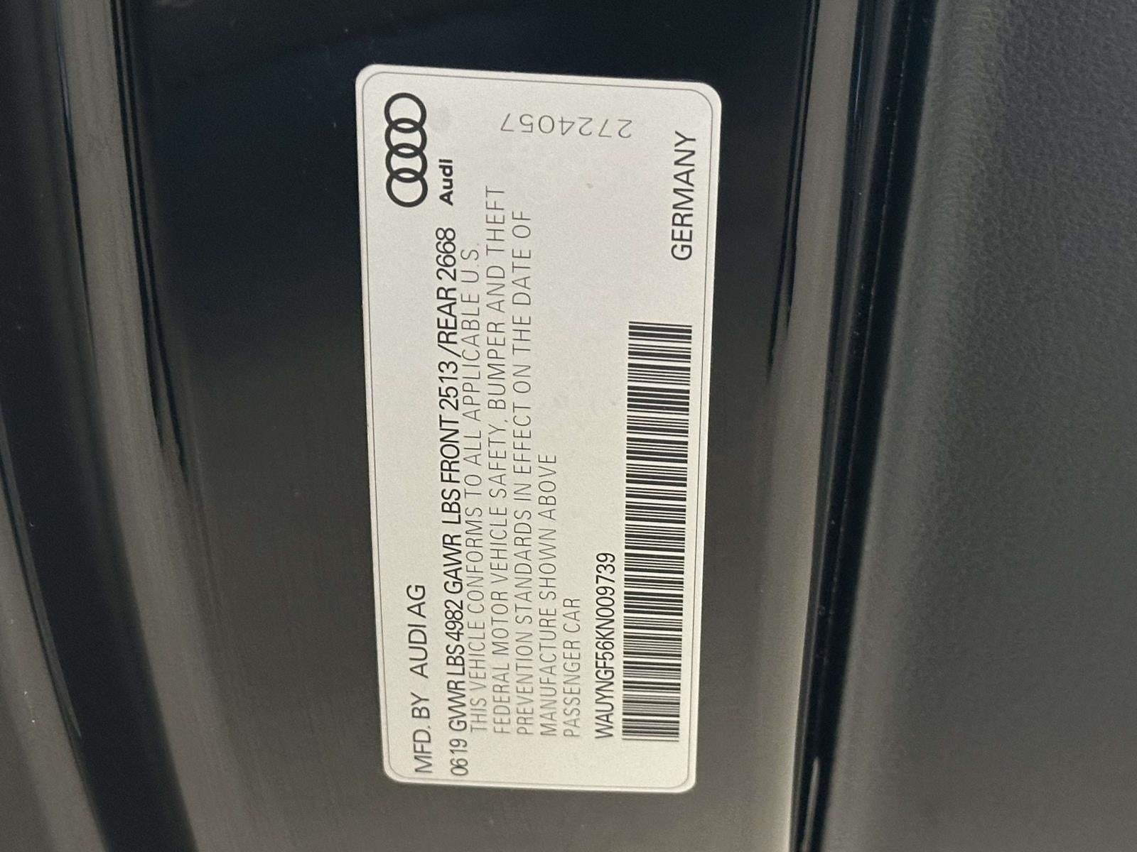 2019 Audi A5 45 Premium