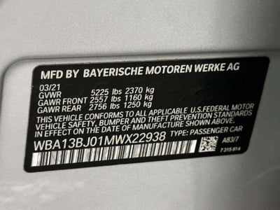 2021 BMW 530i xDrive