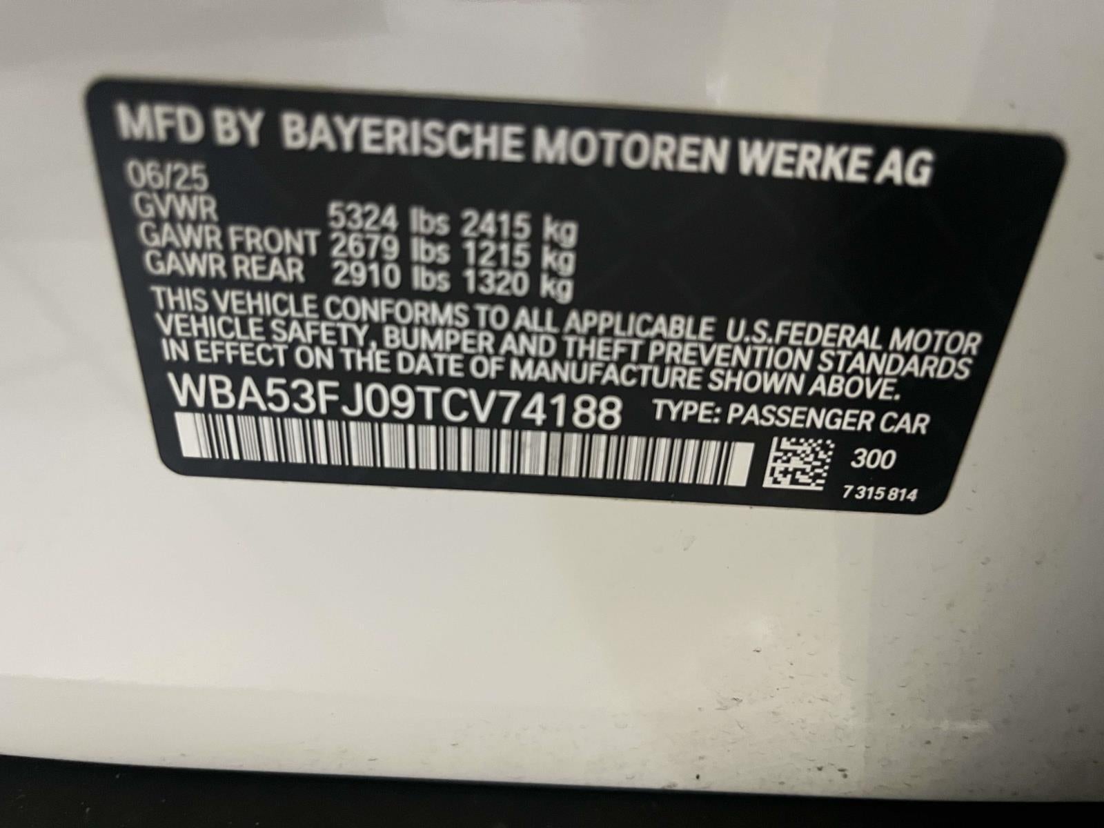 2026 BMW 530i xDrive