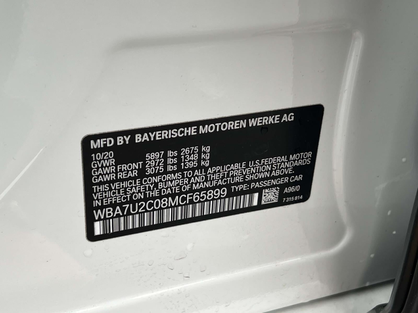 2021 BMW 750i xDrive