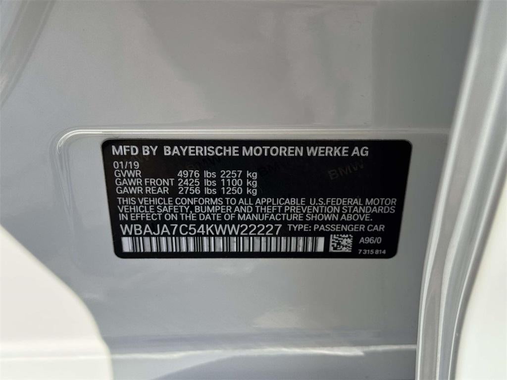 2019 BMW 530i xDrive