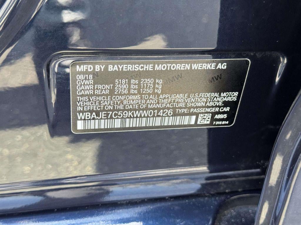 2019 BMW 540i xDrive