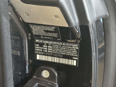 2007 Mercedes-Benz SL 550 SL 550