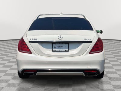 2015 Mercedes-Benz S 550 4MATIC®