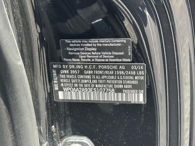2014 Porsche 911 Carrera