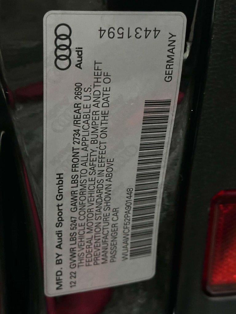 2023 Audi RS 5 Sportback TFSI quattro Tiptronic