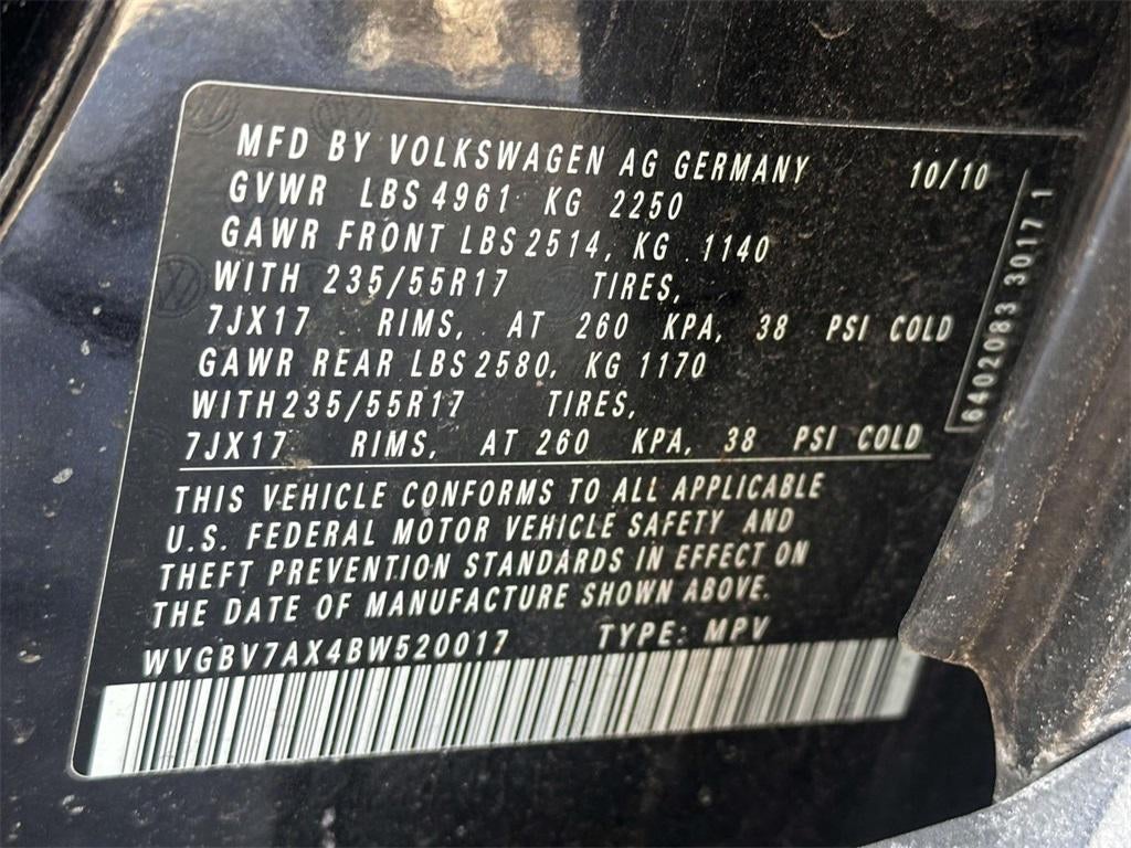 2011 Volkswagen Tiguan SE