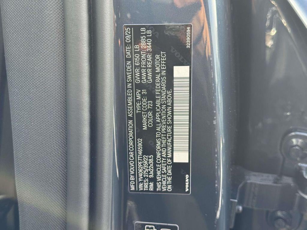 2026 Volvo XC90 Plus, B6 AWD Gas (mild hybrid), Gasoline, Bright, 7 Seats