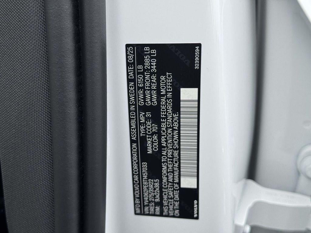 2026 Volvo XC90 Plus, B6 AWD Gas (mild hybrid), Gasoline, Bright, 7 Seats