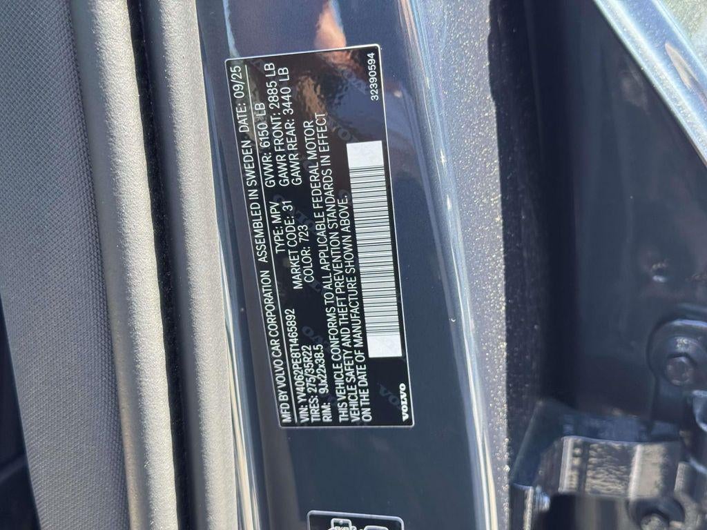 2026 Volvo XC90 Plus, B6 AWD Gas (mild hybrid), Gasoline, Bright, 7 Seats