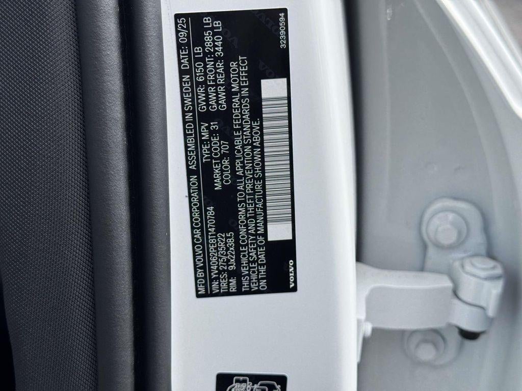 2026 Volvo XC90 Plus, B6 AWD Gas (mild hybrid), Gasoline, Bright, 7 Seats
