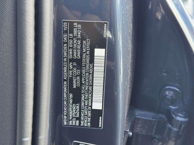 2026 Volvo XC90 Plus, B6 AWD Gas (mild hybrid), Gasoline, Bright, 7 Seats