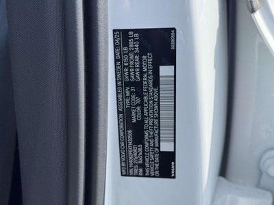 2026 Volvo XC90 Plus, B6 AWD Gas (mild hybrid), Gasoline, Bright, 7 Seats