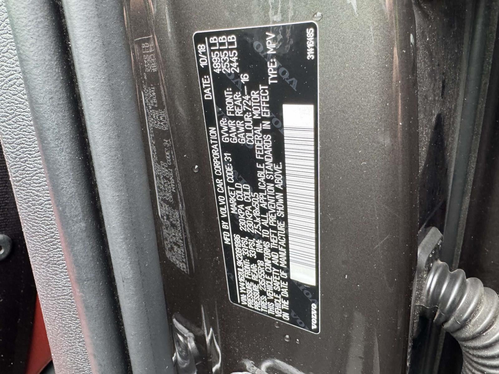 2019 Volvo XC40 T5 Inscription