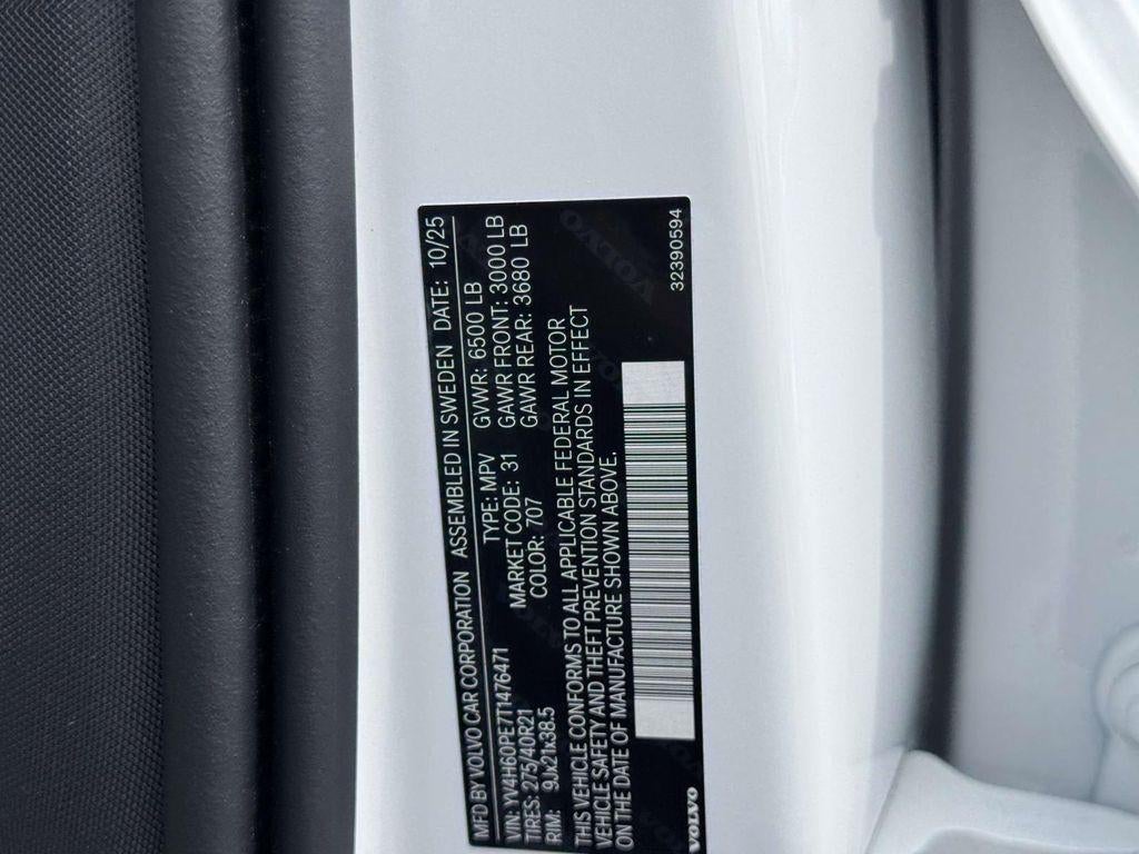 2026 Volvo XC90 Plug-In Hybrid Plus, T8 AWD, Electric/Gasoline, Bright, 7 Seats
