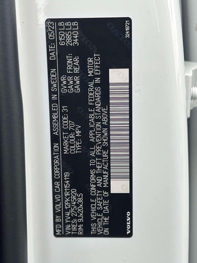 2024 Volvo XC90 B5 Core Bright Theme