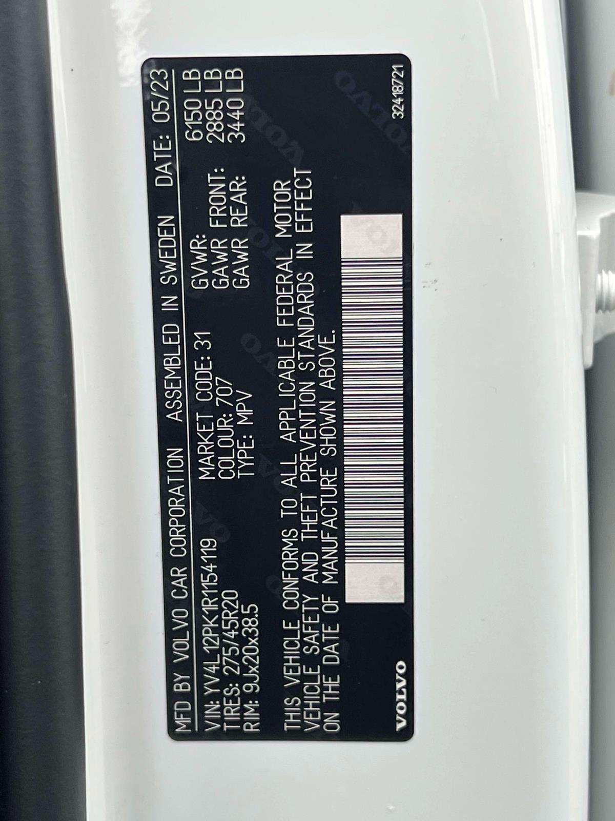2024 Volvo XC90 B5 Core Bright Theme