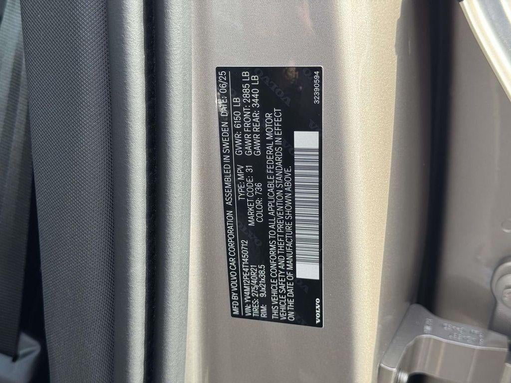 2026 Volvo XC90 Plus, B5 AWD Gas (mild hybrid), Gasoline, Bright, 7 Seats