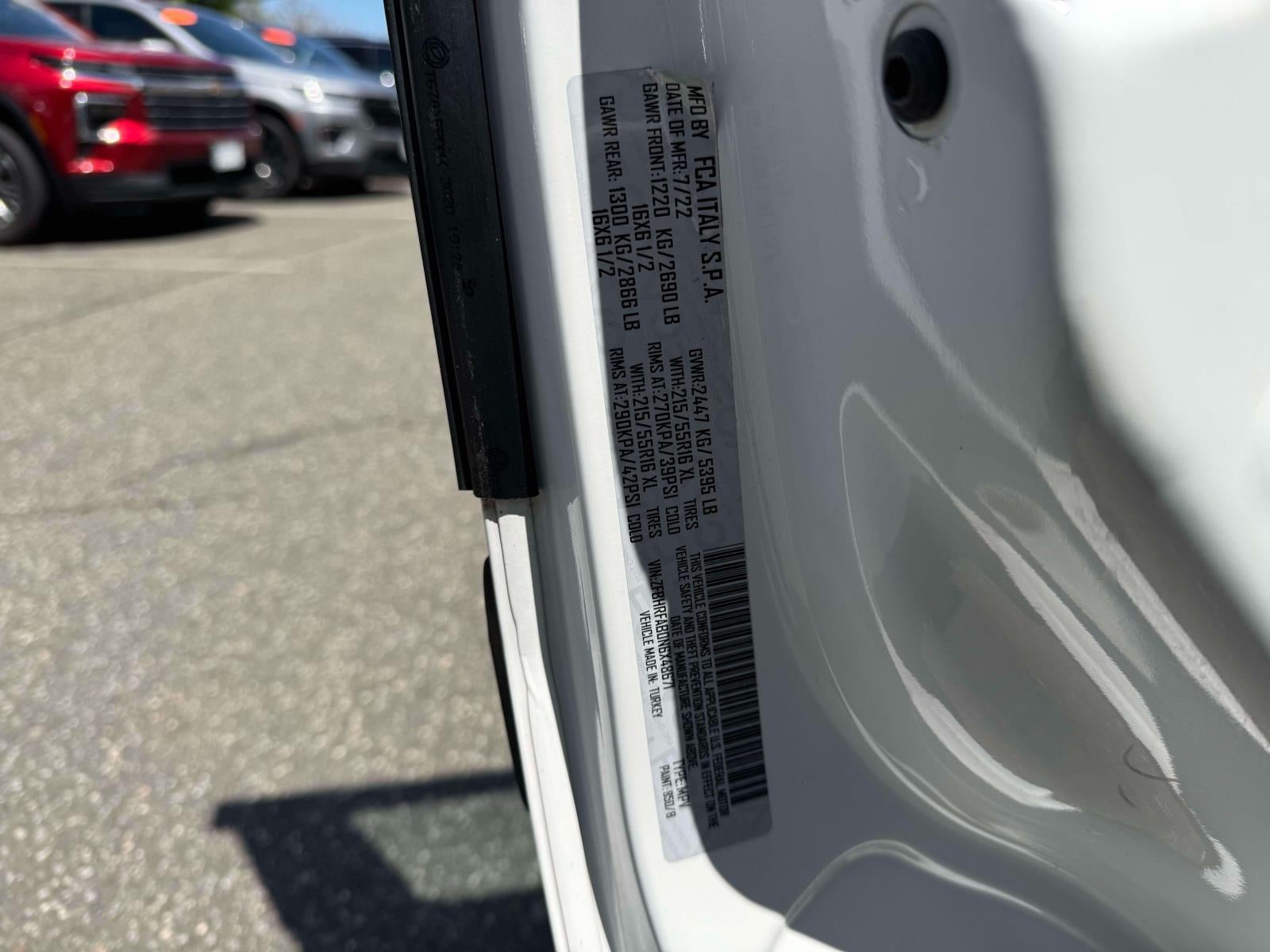 2022 RAM ProMaster City Cargo Van