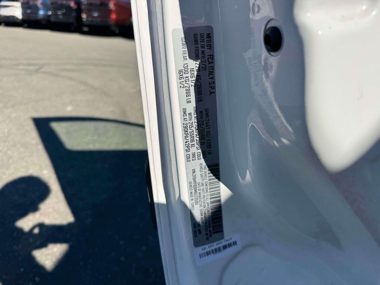 2021 RAM ProMaster City Tradesman SLT Cargo Van